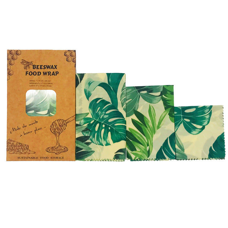 Bid farewell to plastic environmental protection grade sustainable use beeswax preservative cloth spot beeswax food packaging paper