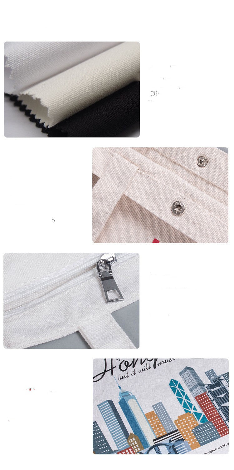 Handheld Cotton Shopping Eco-friendly Bag