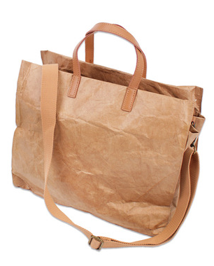 Stylish and eco-friendly paper handbags and checked bags