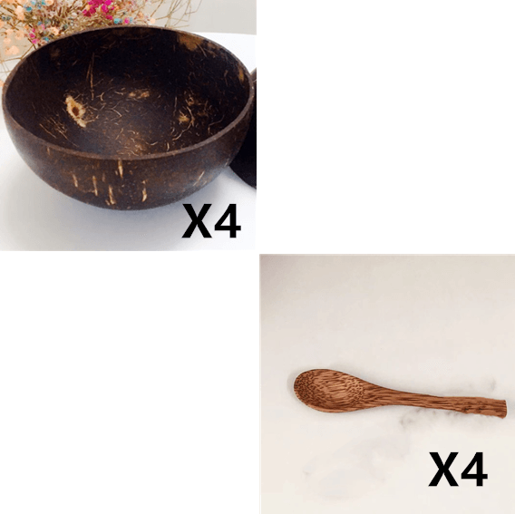 Coconut Bowl Coconut Shell Tableware Rice Bowl